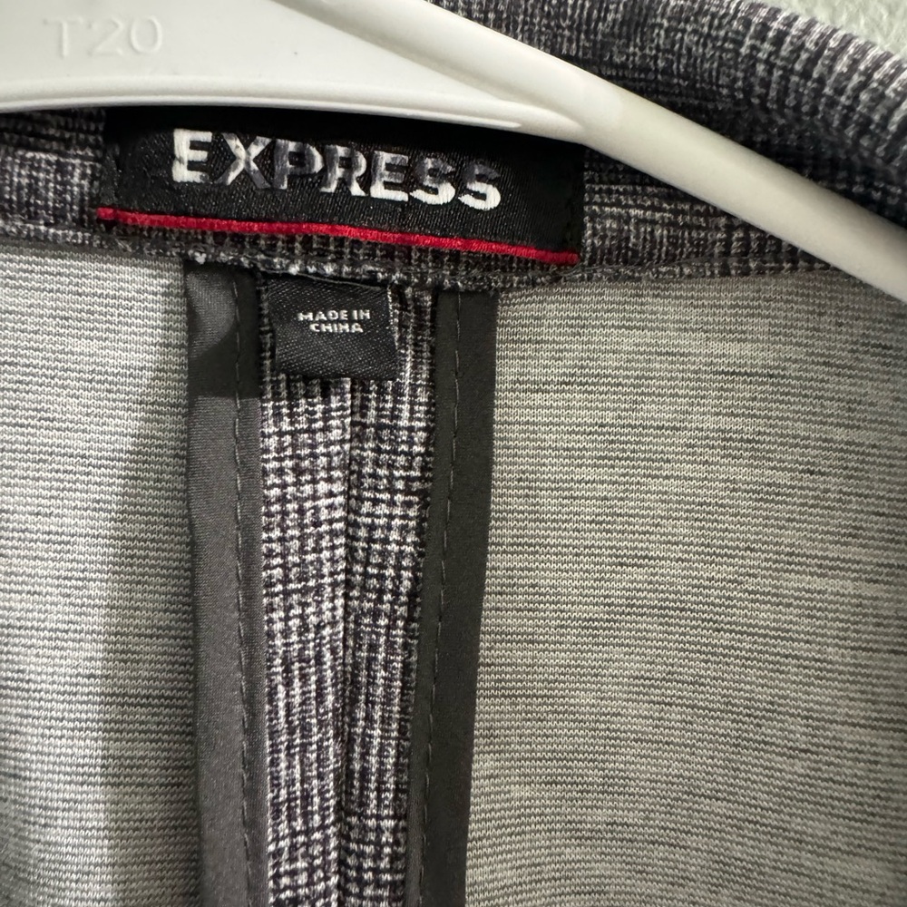 Express Heather Gray Blazer - Picture 7 of 10